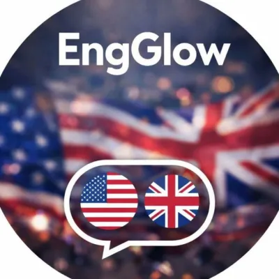 کانال تلگرام آموزش زبان EngGlow
